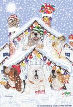 Christmas Pups by Mary Badenhop