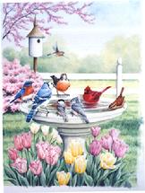 birdbath by Judy Mizell