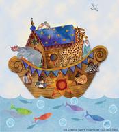 Noah's Ark, sea, fish