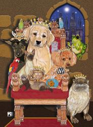 Dog and Cat design by Mary Badenhop