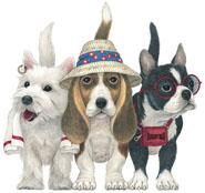 dog design from the Harrison Collection