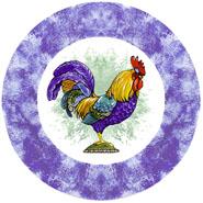Rooster design by Elaine Maier