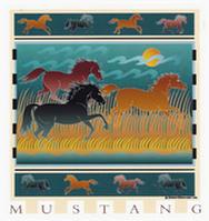 Mustang  Horses by Barbara Gibson