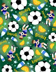 soccer, pattern, green, boys, balls, water bottles