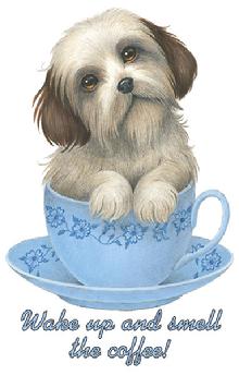 puppy design from the Harrison Collection
