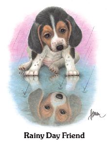 dog design from the Harrison Collection