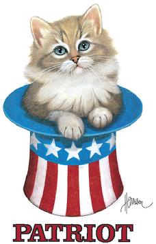 Cat design from the Harrison Collection