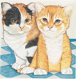 Kitten design by Mary Badenhop